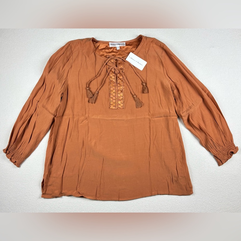 Chelsea & Theodore Blouse with Tassels